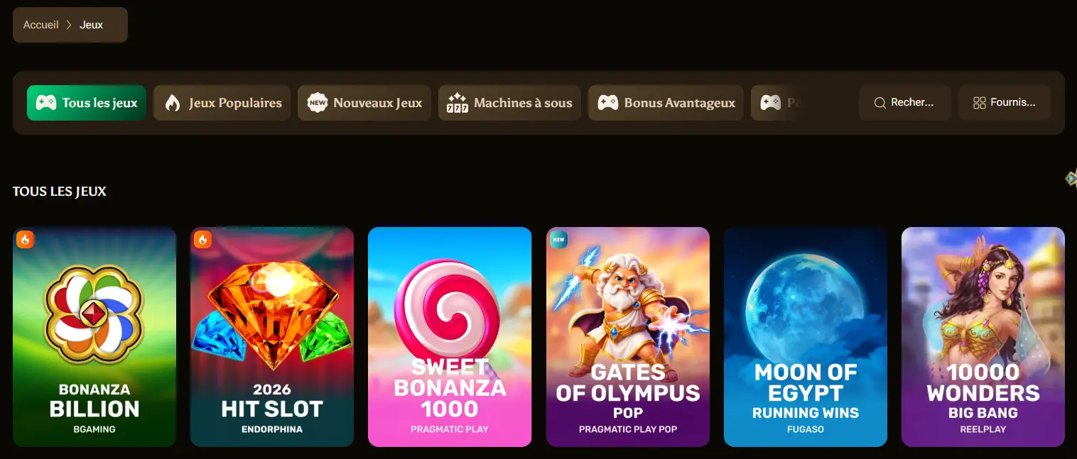 amunbet casino jeux