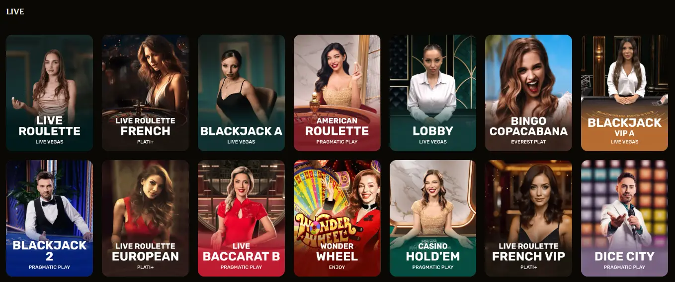 amunbet casino live casino