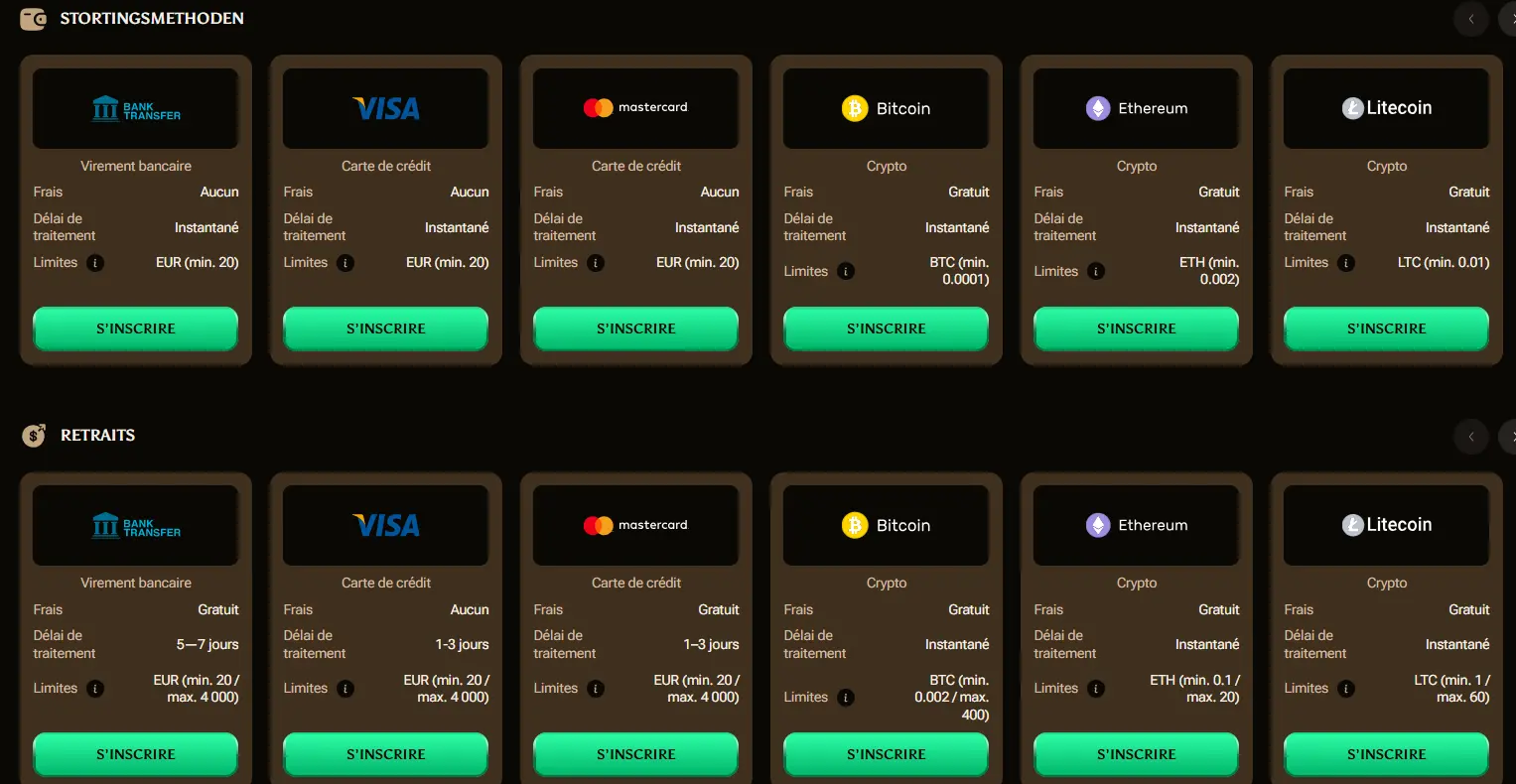 amunbet casino paiements